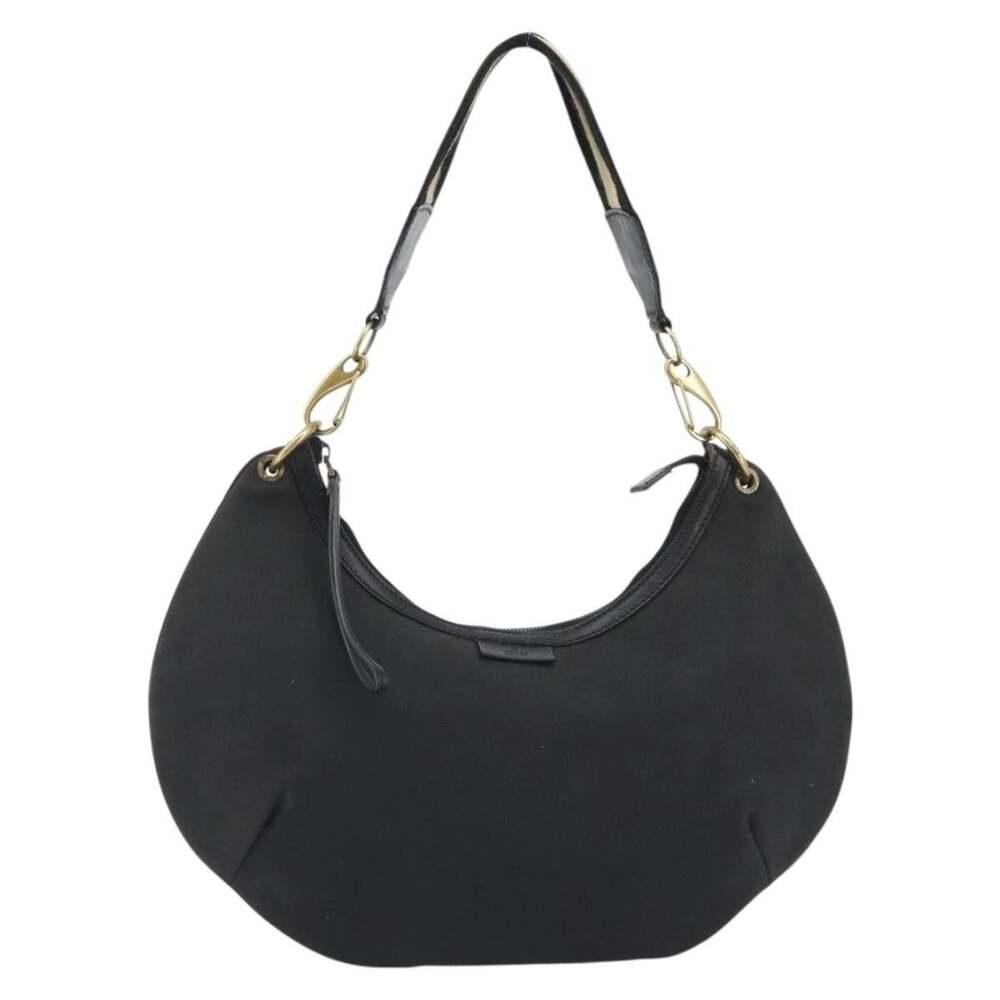 Gucci Web Shoulder Bag Black